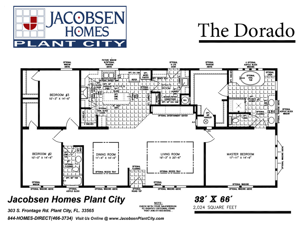 The Dorado 2019 Jacobsen Mobile Homes Plant City