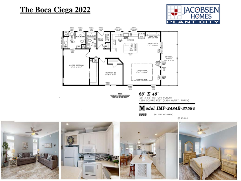 Boca Ciega 2022 Jacobsen Mobile Homes Plant City