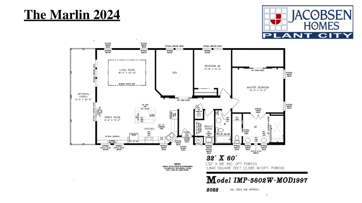 The Marlin 2024 Jacobsen Mobile Homes Plant City